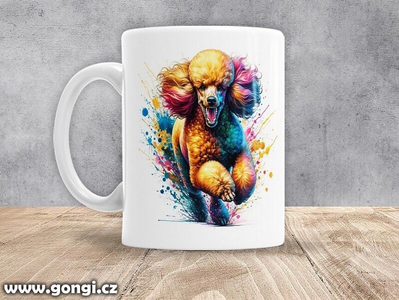 Hrnek - 0219 - Pudl - Poodle